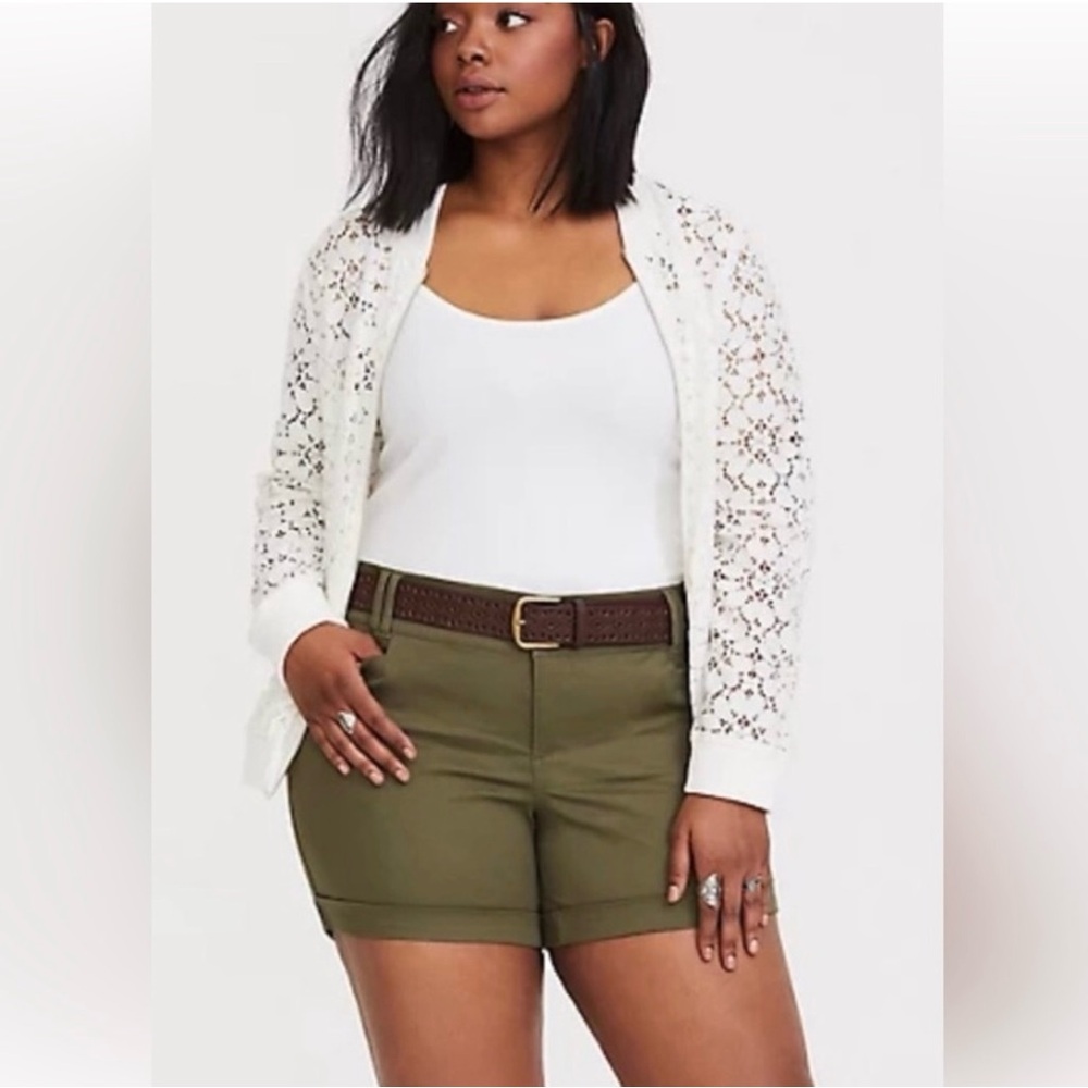 Torrid NWOT Size 26 Olive Green Shorts